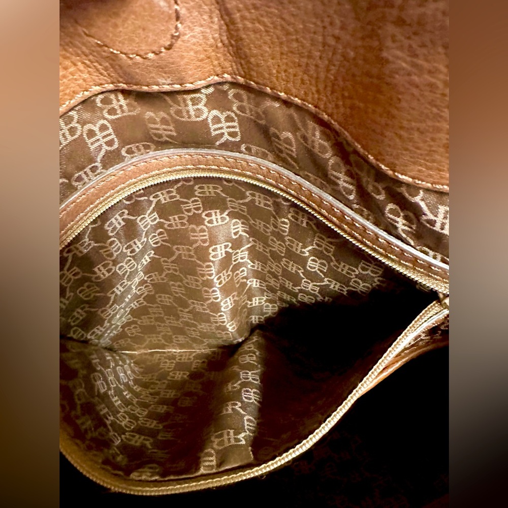Banana Republic Cream and Brown Woven Shoulder Bag - Picture 12 of 13